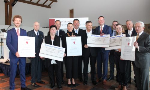 Treffen des Kuratoriums 2019, MainzGruppenbild der geförderten jungen Wissenschaftler im Jahre 2019