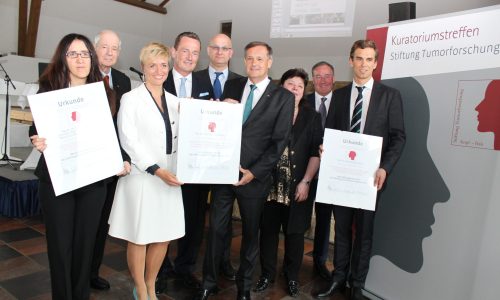 Treffen des Kuratoriums 2016, MainzGruppenbild der geförderten jungen Wissenschaftler im Jahre 2016